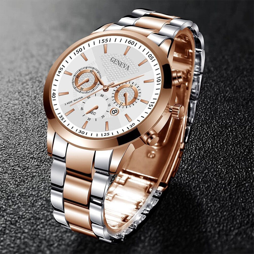 Men's "Geneva" Wristwatch